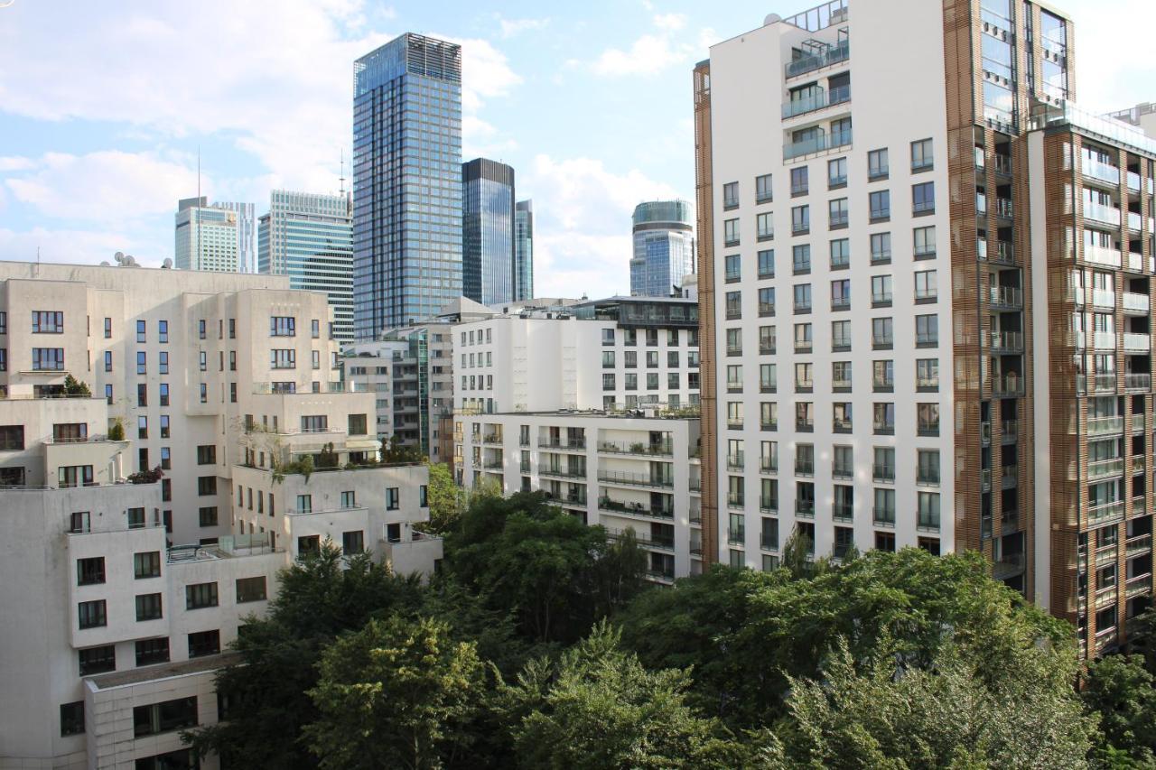 Strict Center Warsaw Comfortable Apartment, 10Th-Floor With Beautiful View On The Park And Skyscrapers, Free Wifi, Self Check-In/Out Exteriör bild