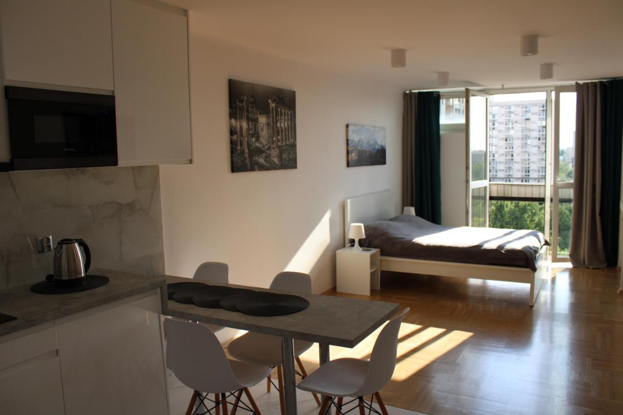 Strict Center Warsaw Comfortable Apartment, 10Th-Floor With Beautiful View On The Park And Skyscrapers, Free Wifi, Self Check-In/Out Exteriör bild